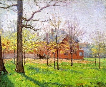  theodore - Talbott Place Impressionist Indiana landscapes Theodore Clement Steele